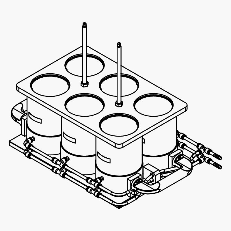 通明架 R-6 Analyst，提供残存体积冷却