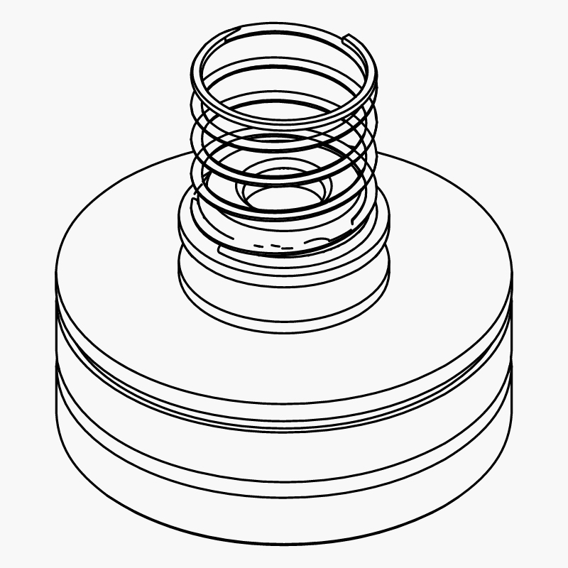 用于 P-6 的盲适配器（1 件）